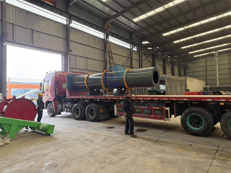 回转式有机肥包膜机发货现