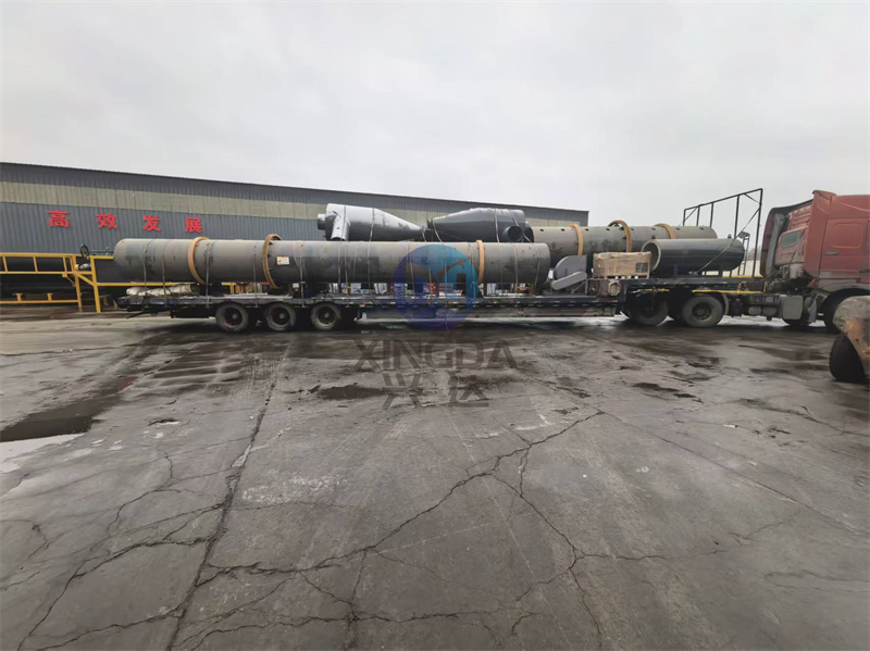 鸡粪颗粒有机肥生产线发货