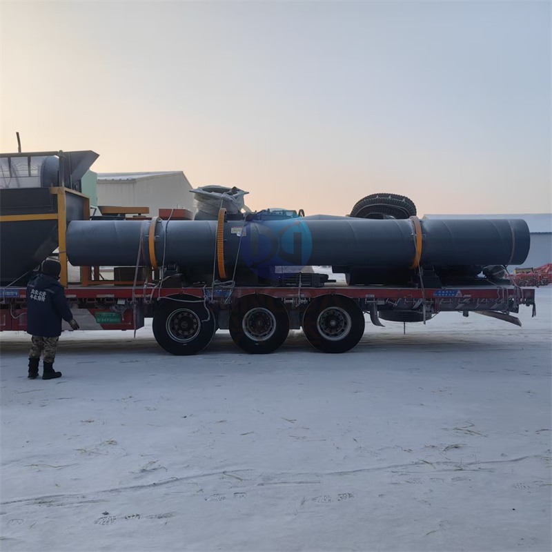 牛粪有机肥生产线发货现场