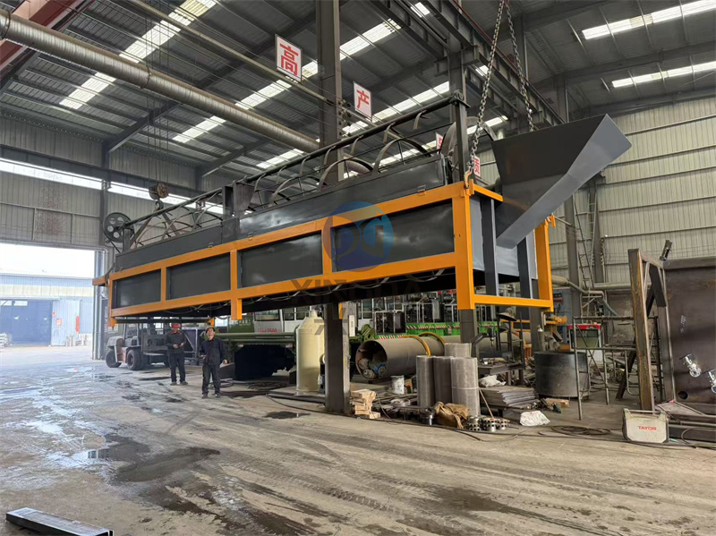 喷浆有机肥制粒生产线出口