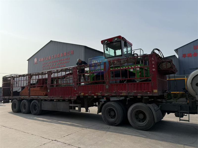 牛粪颗粒有机肥生产线发货